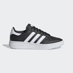adidas Team Court Schuh Core Black / Cloud White / Core Black (EF6810)
