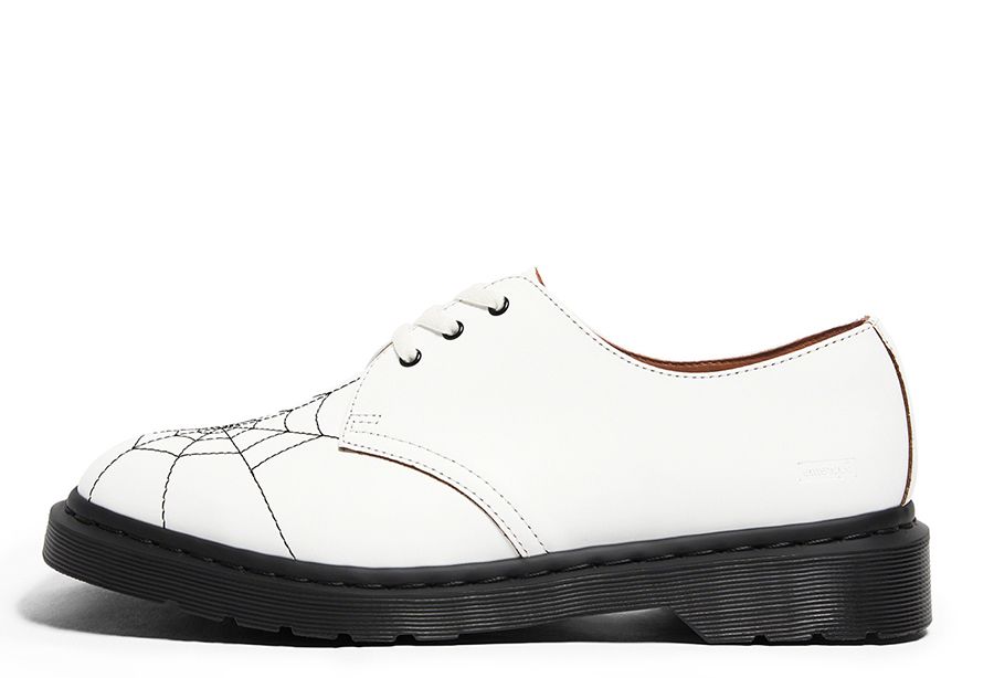Supreme  x Dr. MartensÂ® Spiderweb 3-Eye Shoe White (SS22) (drmartin3)