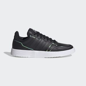 adidas Supercourt Schuh Core Black / Core Black / Supplier Colour (FV9717)