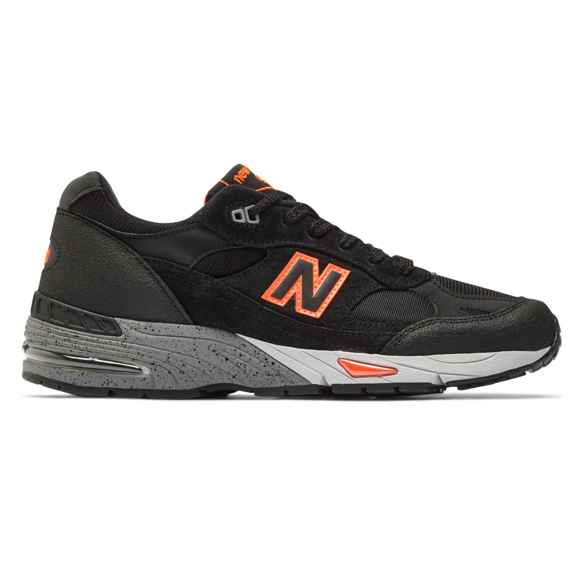 New Balance Made Schwarz/Orange (M991NEO)