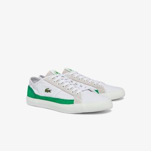 Lacoste Herren-Sneakers SIDELINE ROLAND-GARROS – WG1 Size 44.5 Weiss (41CMA0076-WG1)