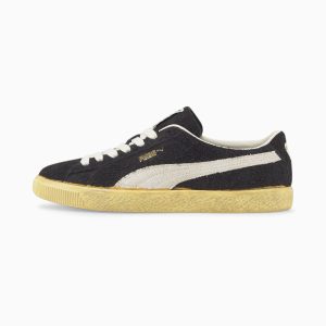 Puma Suede VTG The NeverWorn Schwarz/Gelb/Weiß (383322-01)