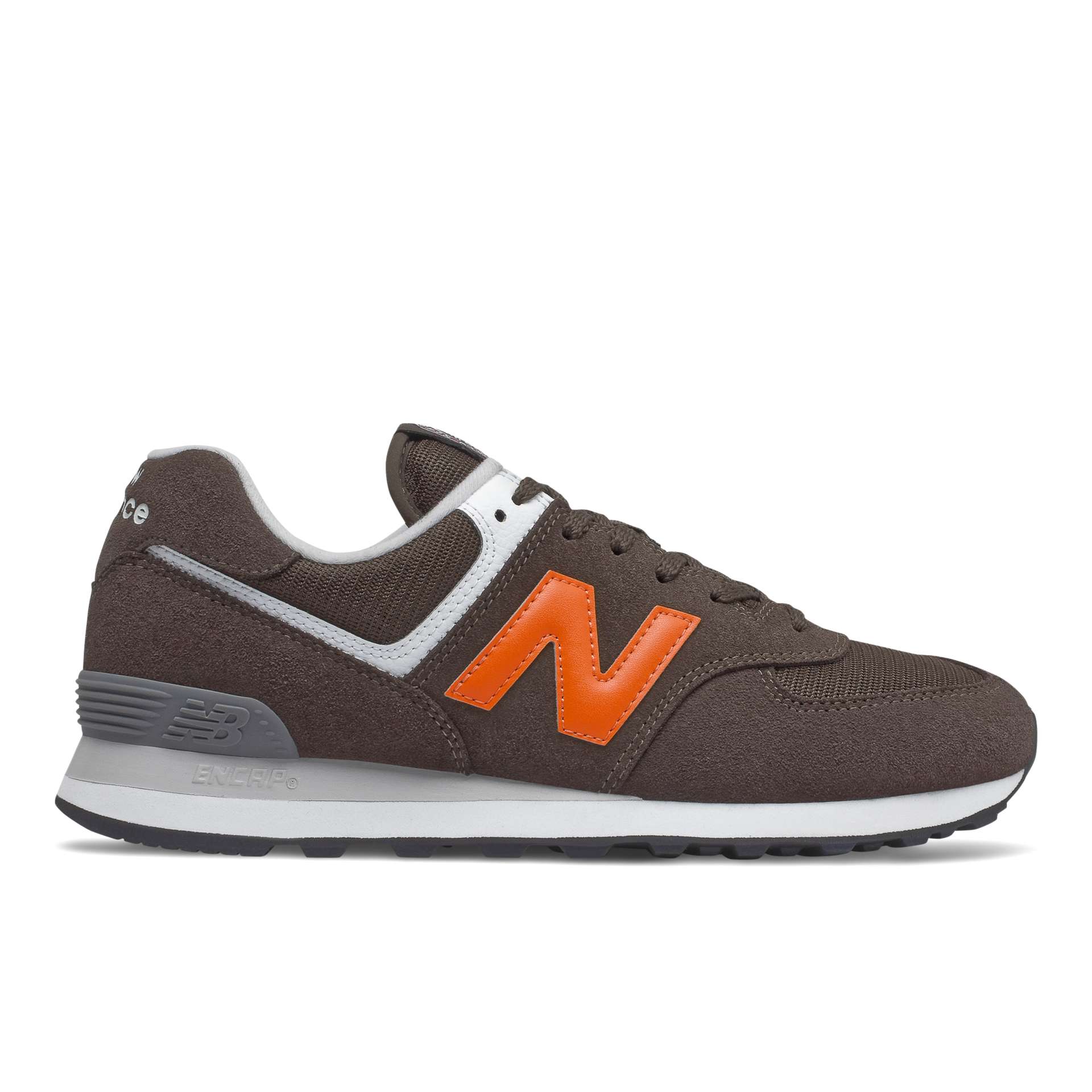 New Balance 574 Braun/Orange (ML574HU2)