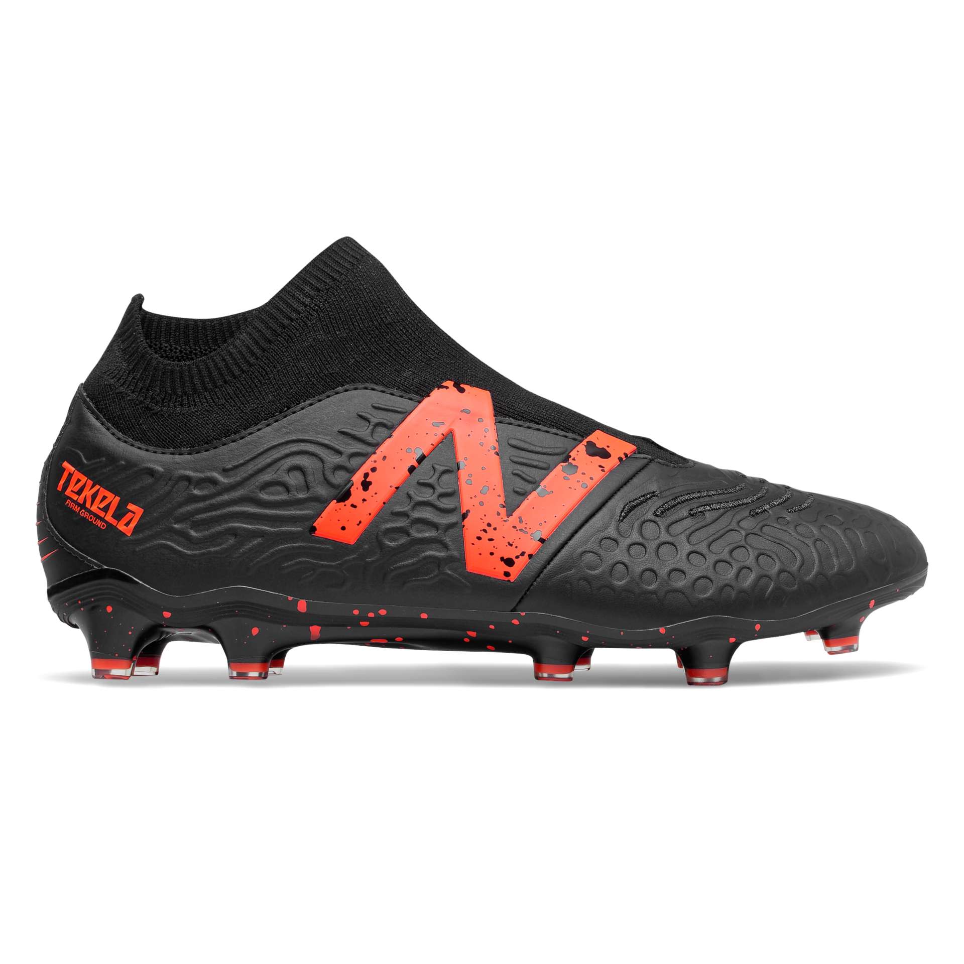 New Balance Tekela V3 Pro Leather FG Schwarz/Orange (MSTKFBD3)