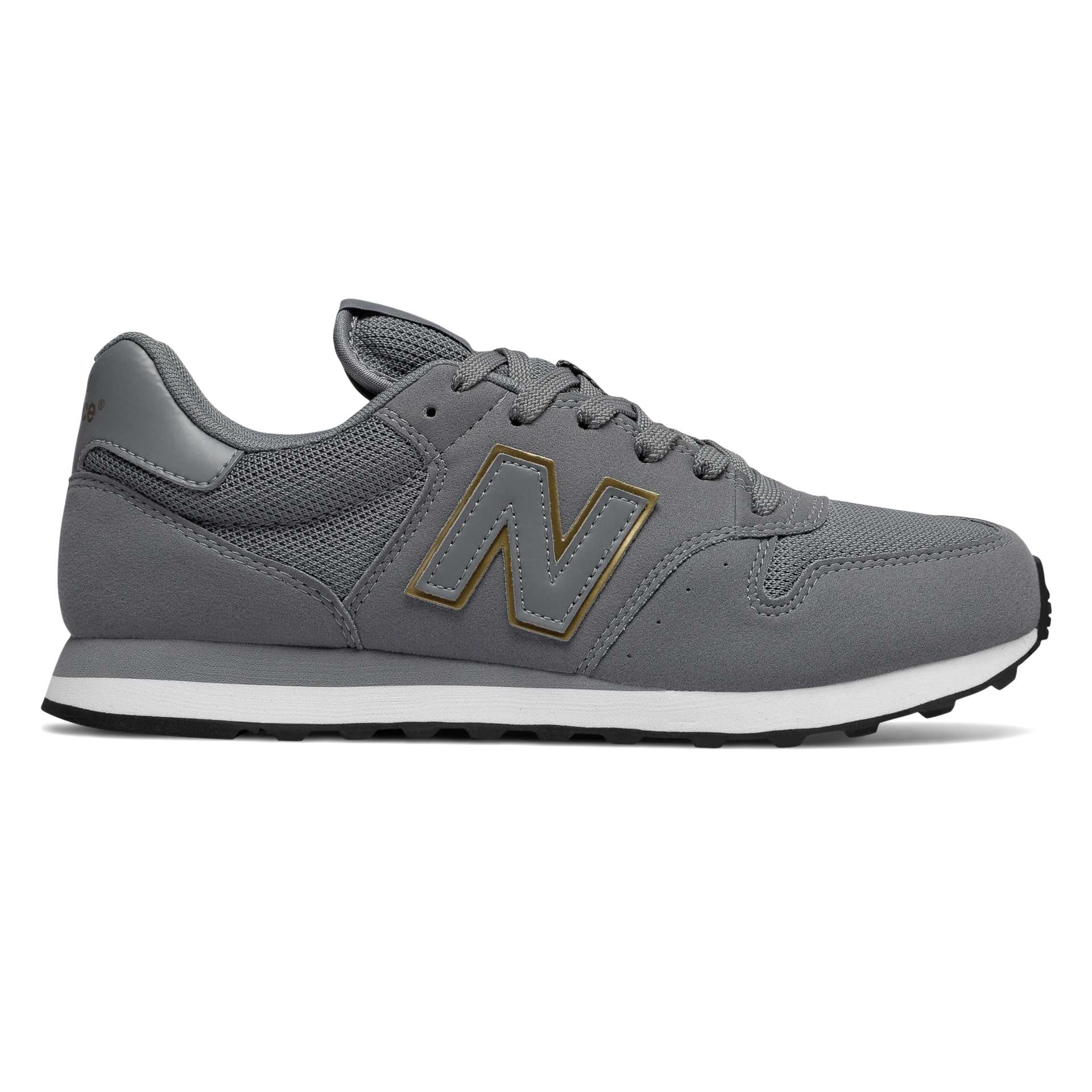 New Balance 500 Classic Grau/Gelb (GW500GKG)
