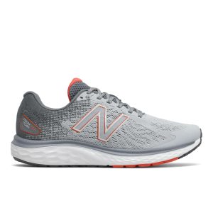 New Balance Fresh Foam 680v7 Grau/Rot/Schwarz (M680LG7)