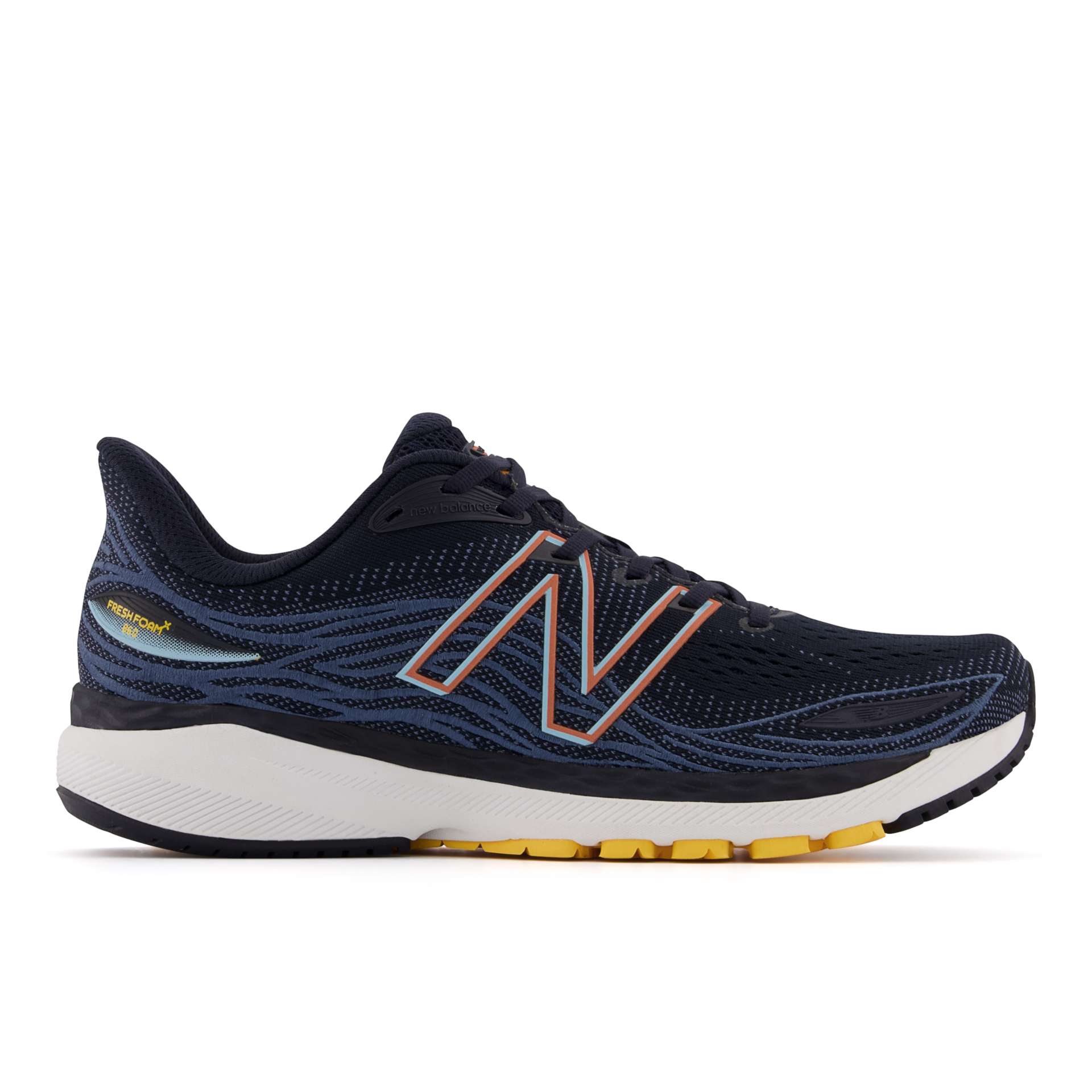 New Balance Fresh Foam X 860v12 Blau/Orange/Gelb (M860E12)