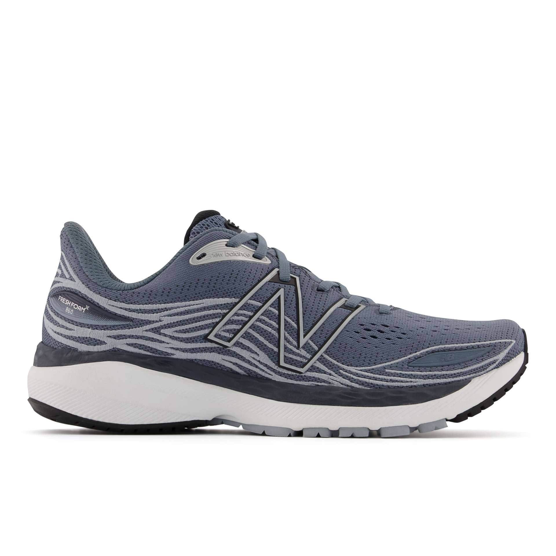 New Balance Fresh Foam X 860v12 Grau/Blau/Schwarz (M860G12)