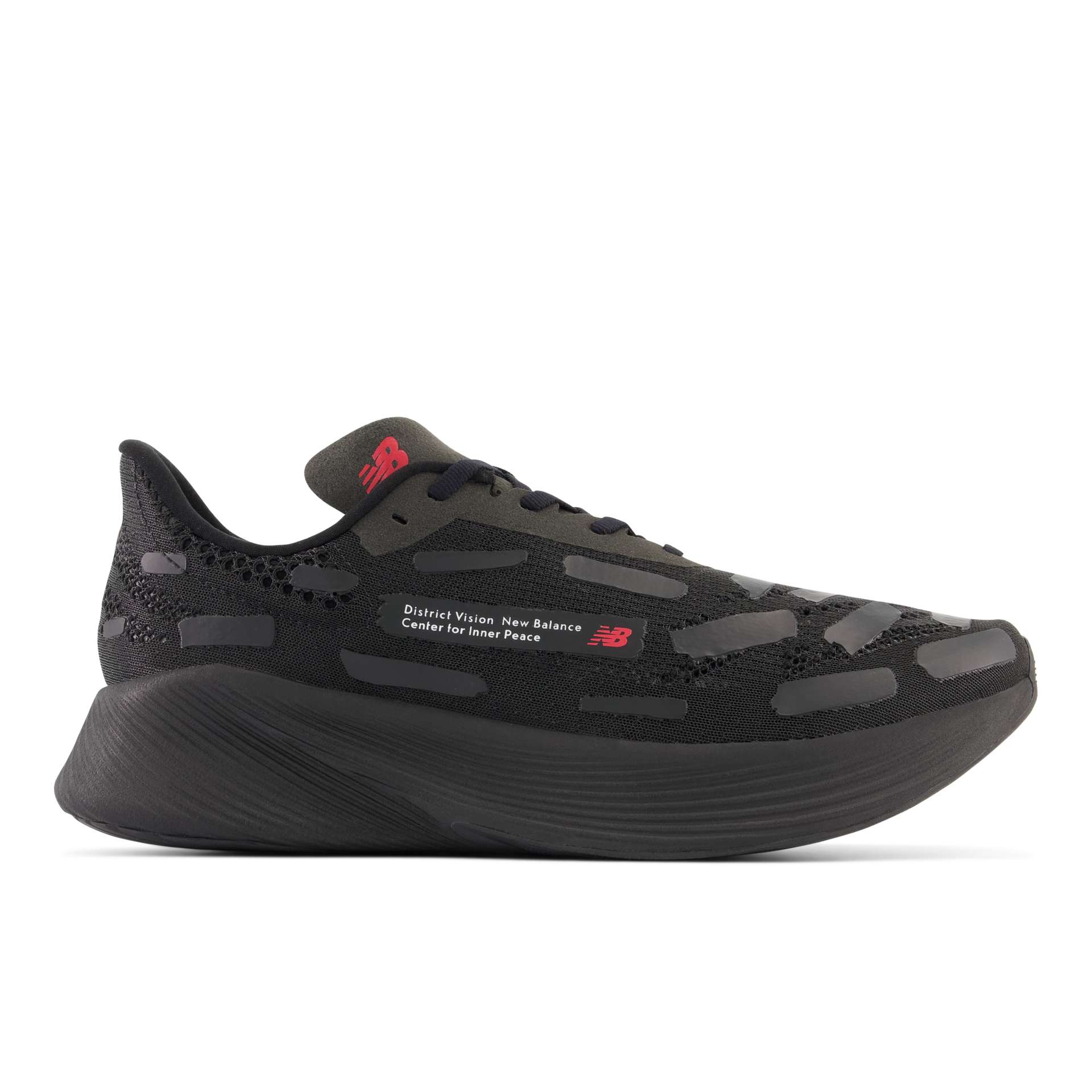 New Balance x District Vision FuelCell RC Elite v2 Schwarz/Rot (MRCELDV2)