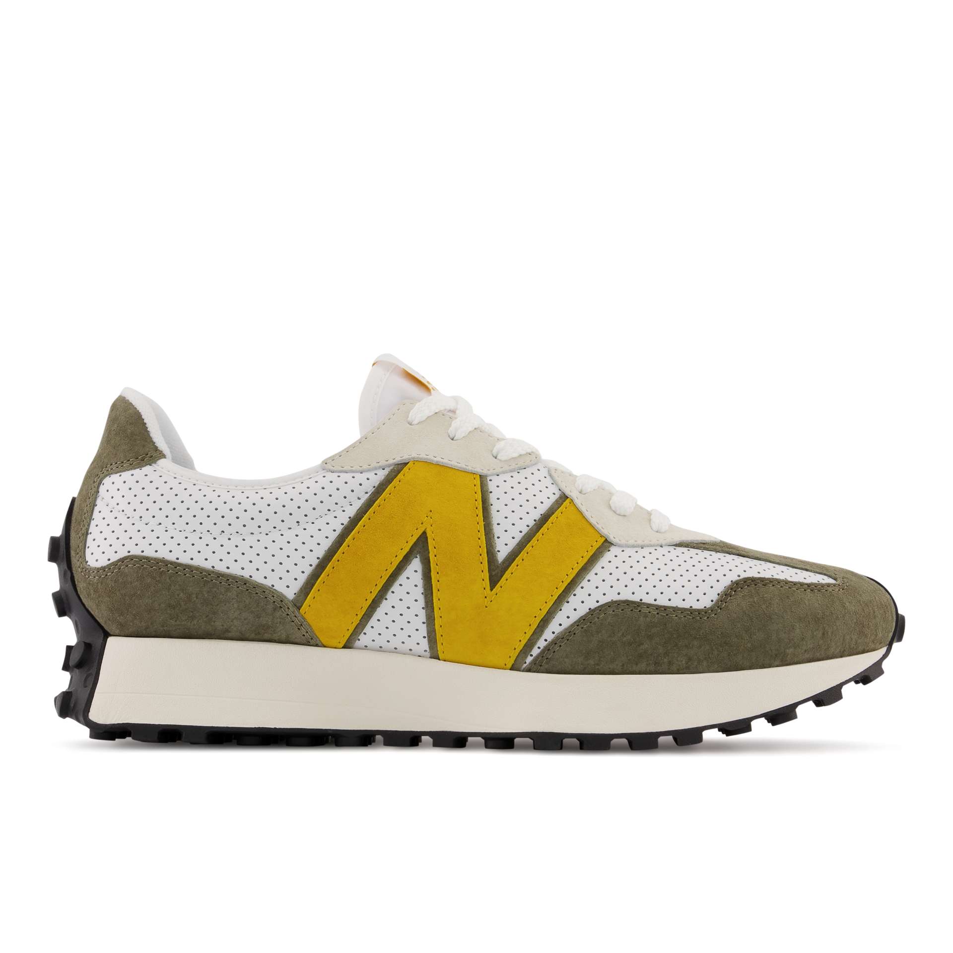 New Balance 327 Weiß/Gelb (MS327PO)
