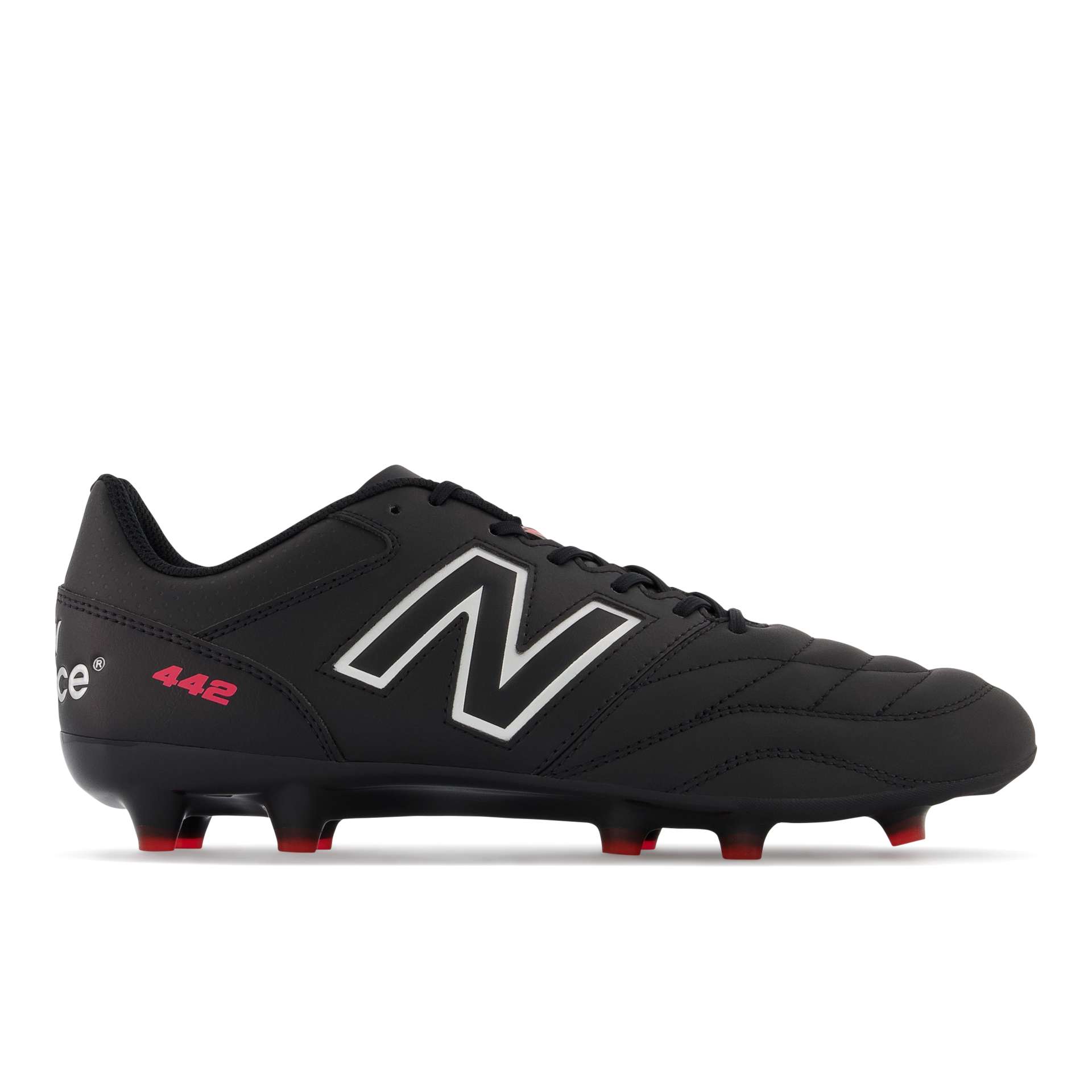 New Balance 442 V2 TEAM FG Schwarz/Weiß (MS42FBK2)