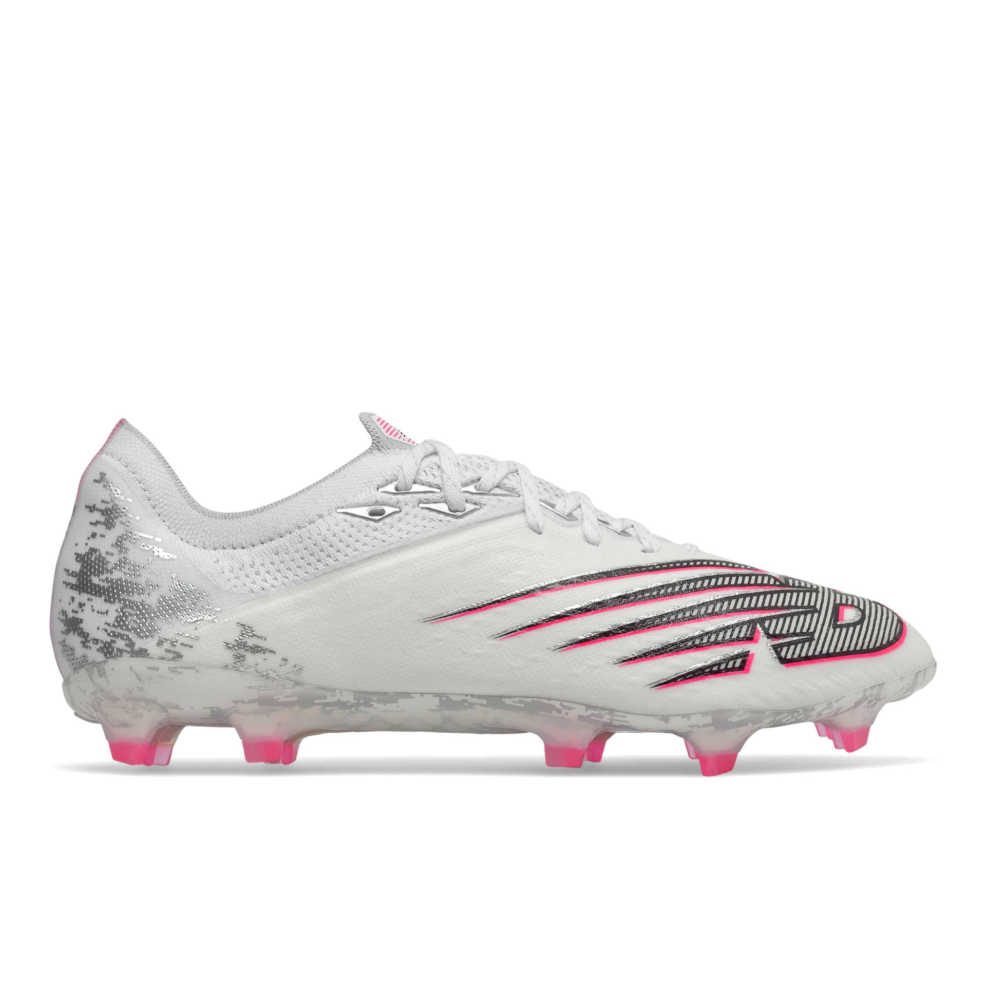 New Balance Furon V6+ Pro FG Weiß/Grau/Rosa (MSF1FP65)