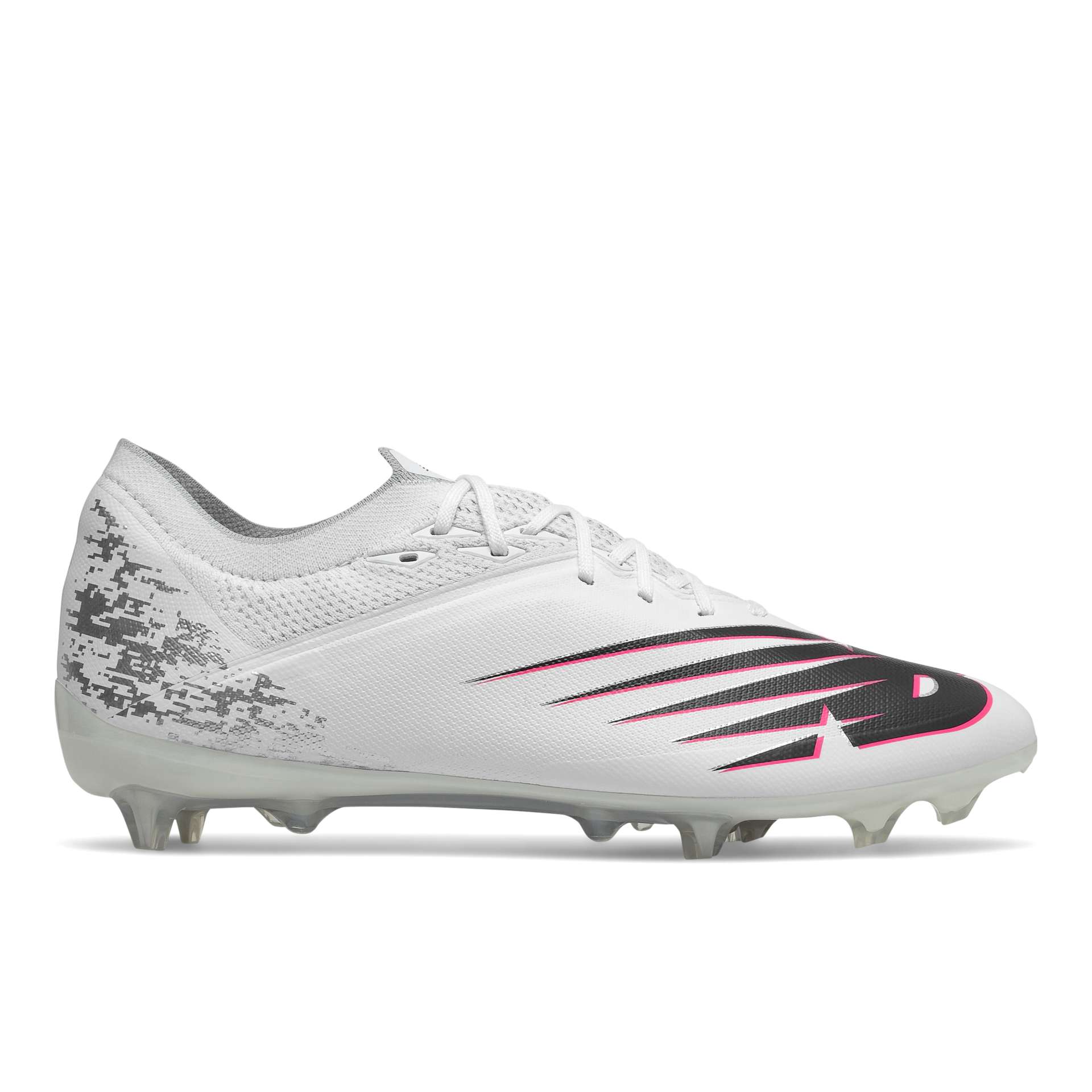 New Balance Furon V6+ Destroy FG Weiß/Grau/Rosa (MSF2FP65)