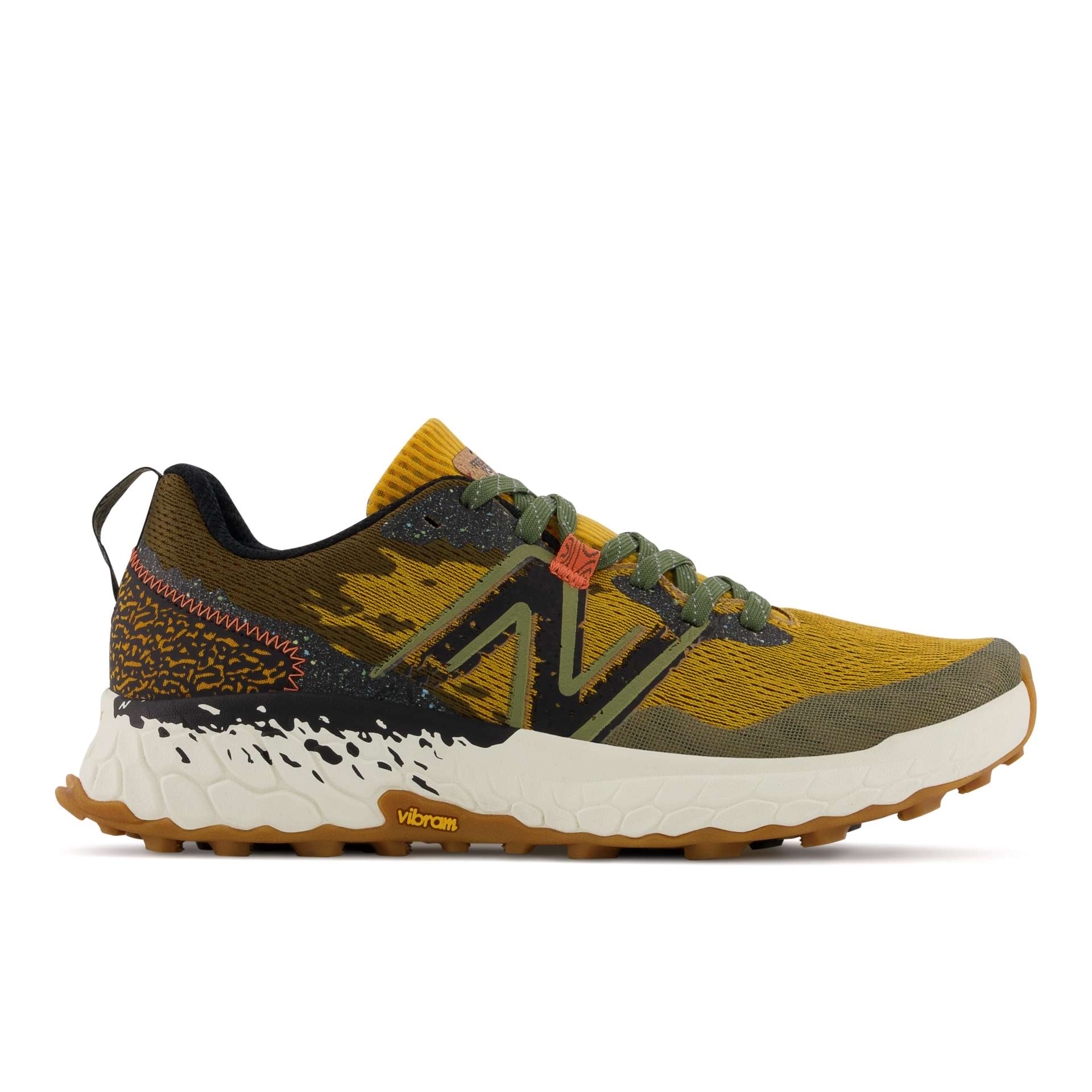 New Balance Fresh Foam X Hierro v7 Gelb/Grün/Schwarz/Orange (MTHIERG7)