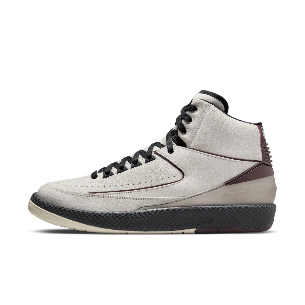 Air Jordan  2 x A Ma Maniere Sail Burgundy (DO7216-100)