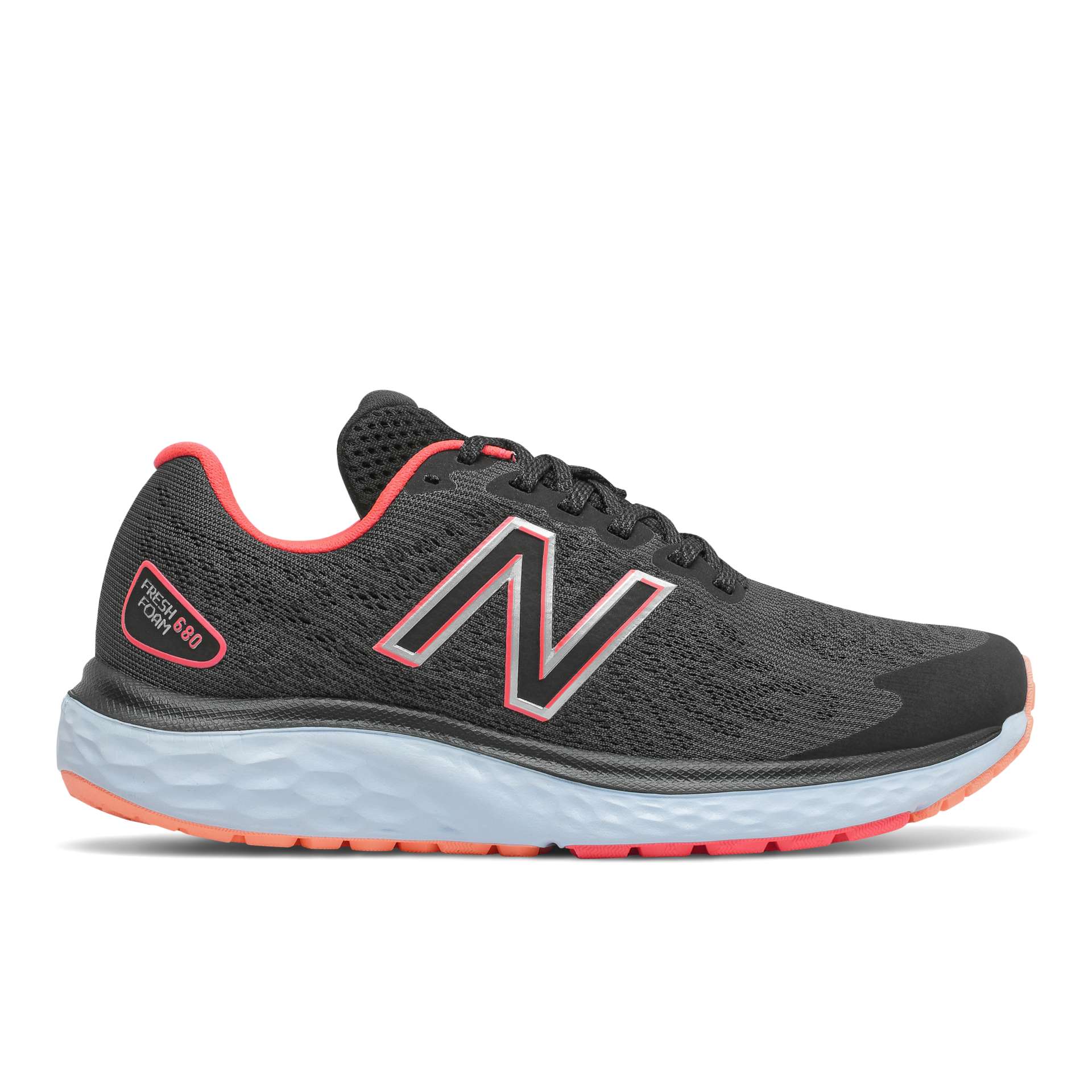 New Balance Fresh Foam 680v7 Schwarz/Rot/Orange/Blau (W680LF7)
