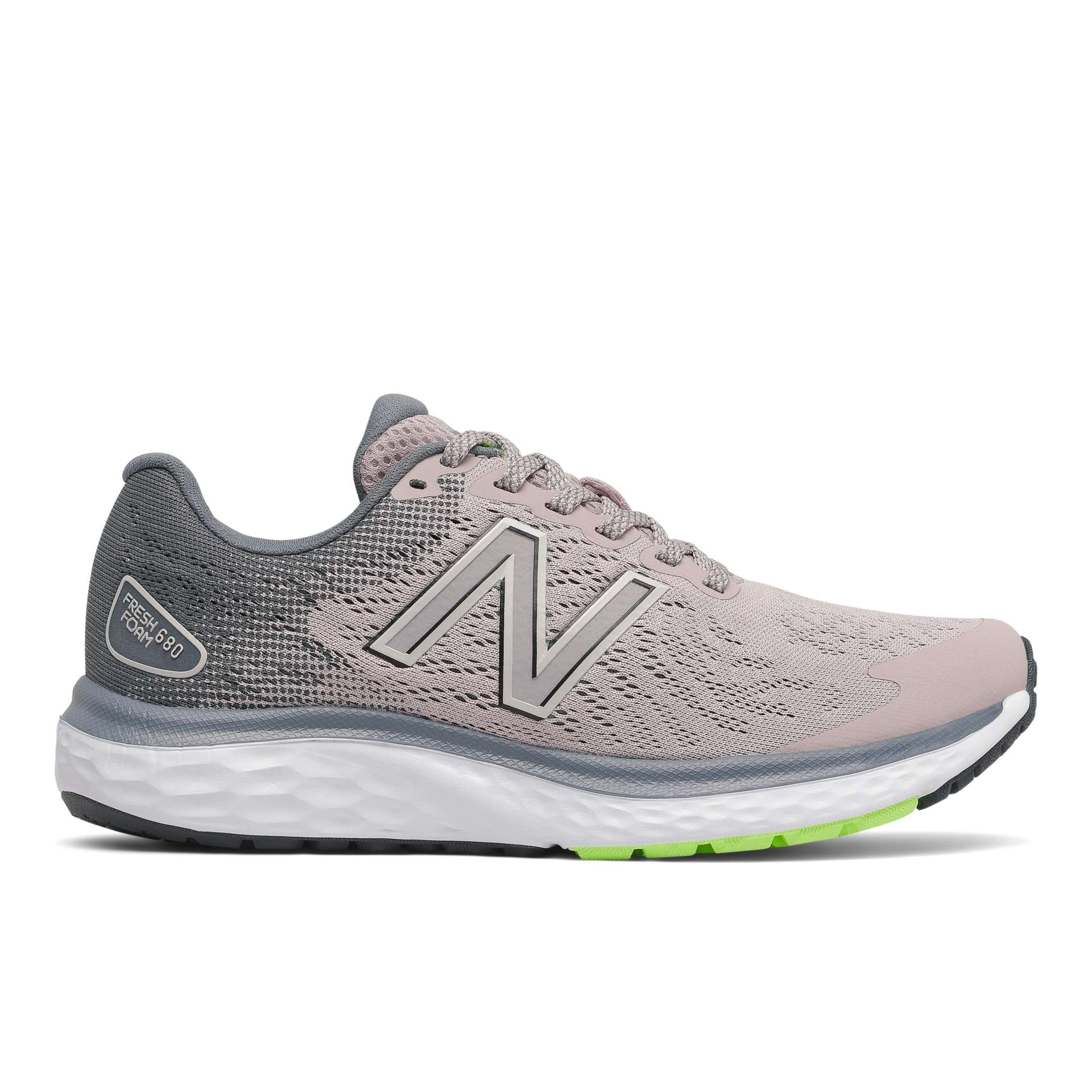 New Balance Fresh Foam 680v7 Violett/Grau/Gelb (W680LR7)