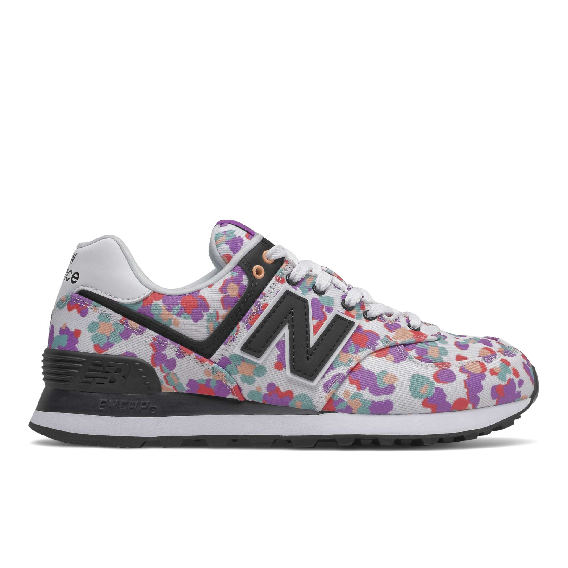 New Balance 574 Weiß/Violett (WL574WM2)