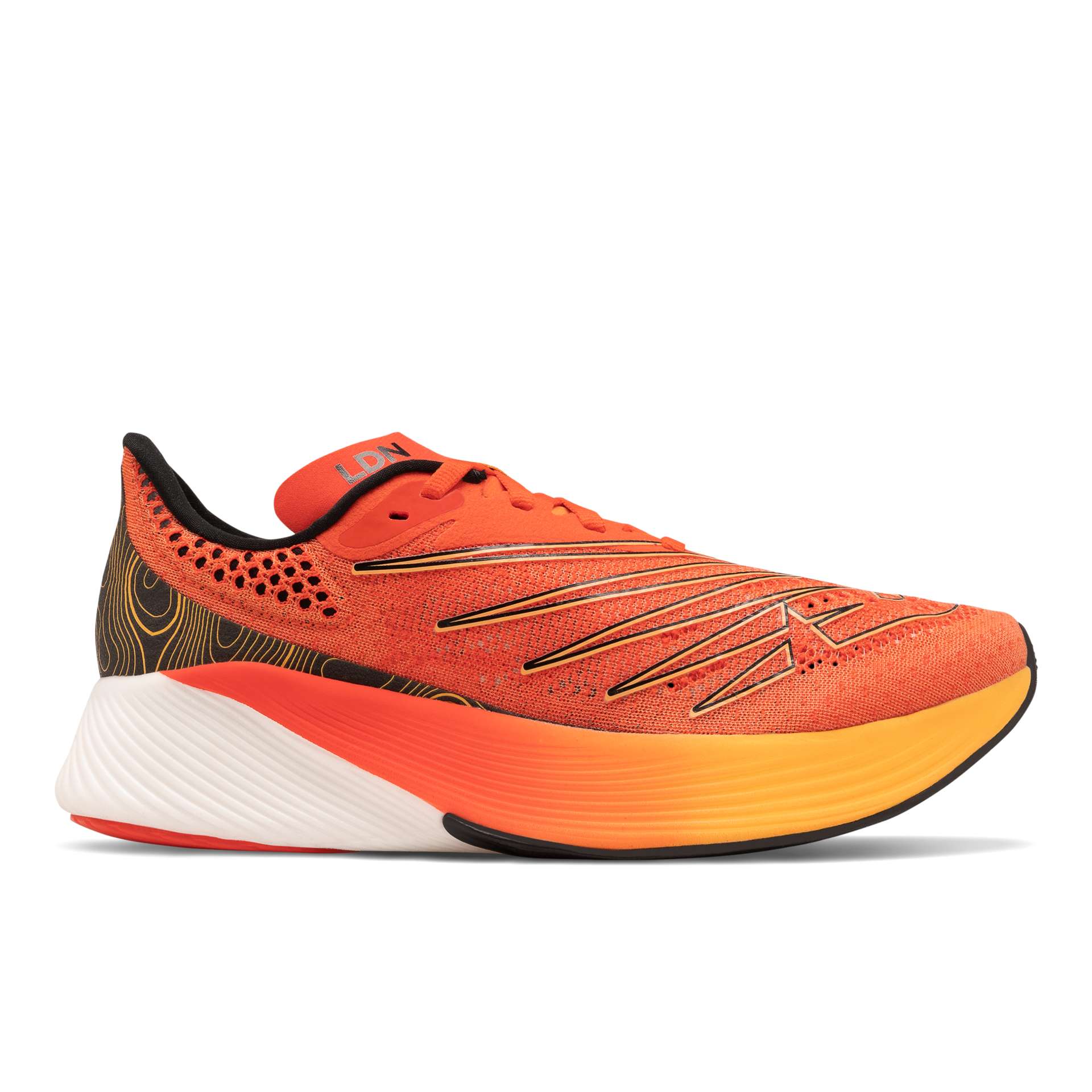 New Balance London Edition FuelCell RC Elite v2 Rot/Orange (WRCELLN2)