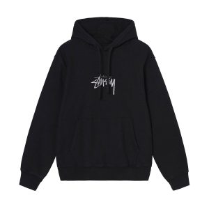 Stüssy Basic Applique Hoodie (118473-0001)