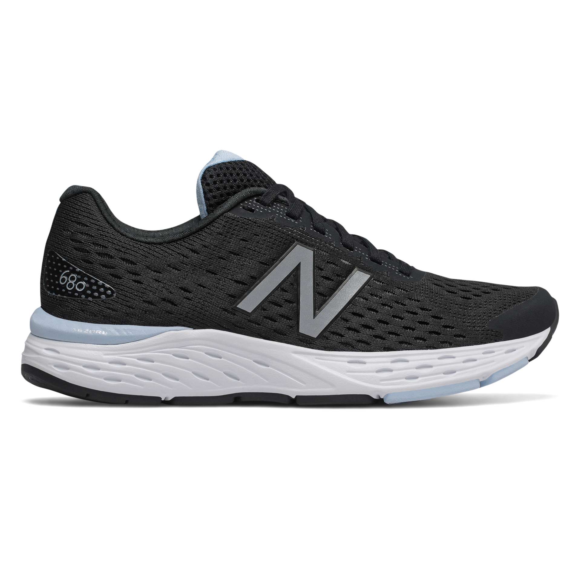 New Balance 680v6 Schwarz/Blau (W680LK6)