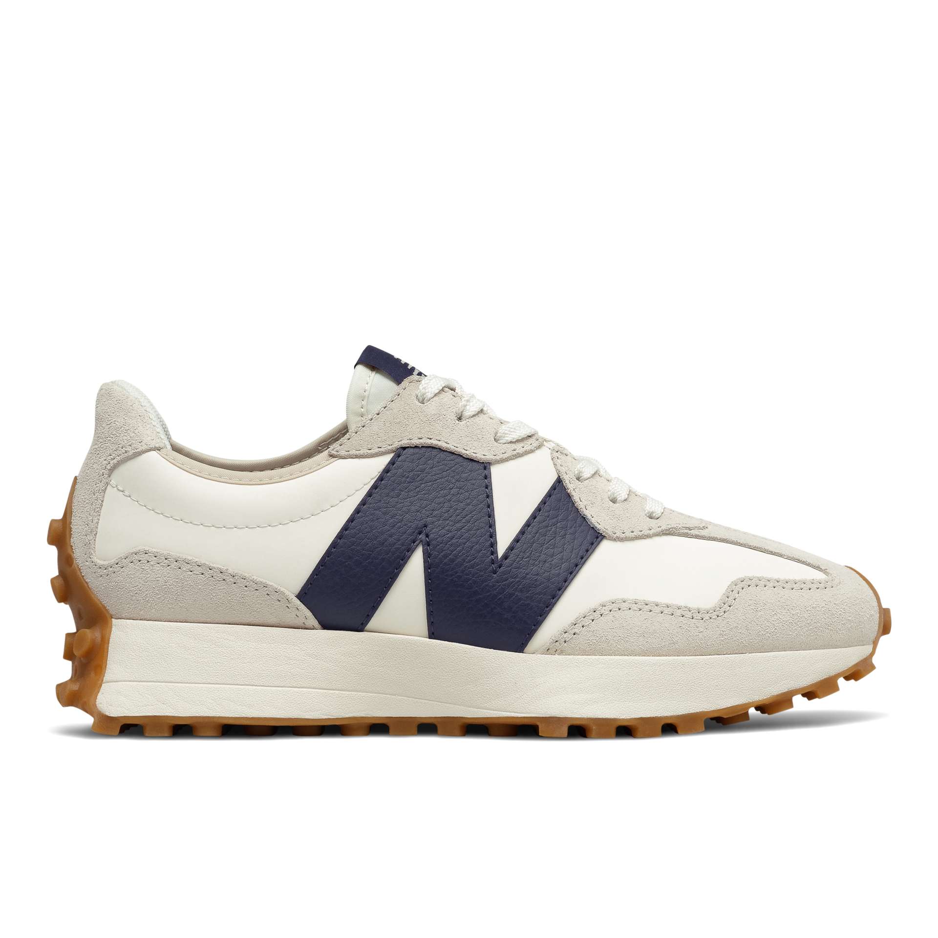 New Balance 327 Beige/Schwarz (WS327KB)