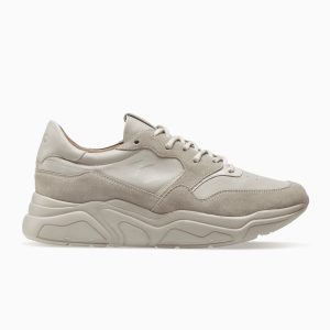 KOIO Men’s Chunky Sole Nude Nude Leather Suede Avalanche Creme (AVNU)