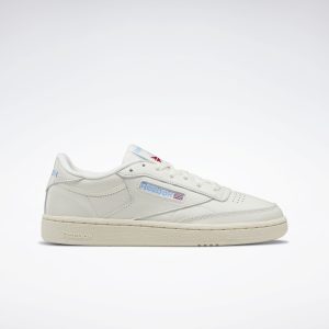 Reebok Club C 85 Vintage Chalk / Paperwhite / Athletic Blue / Excellent Red (V69406)