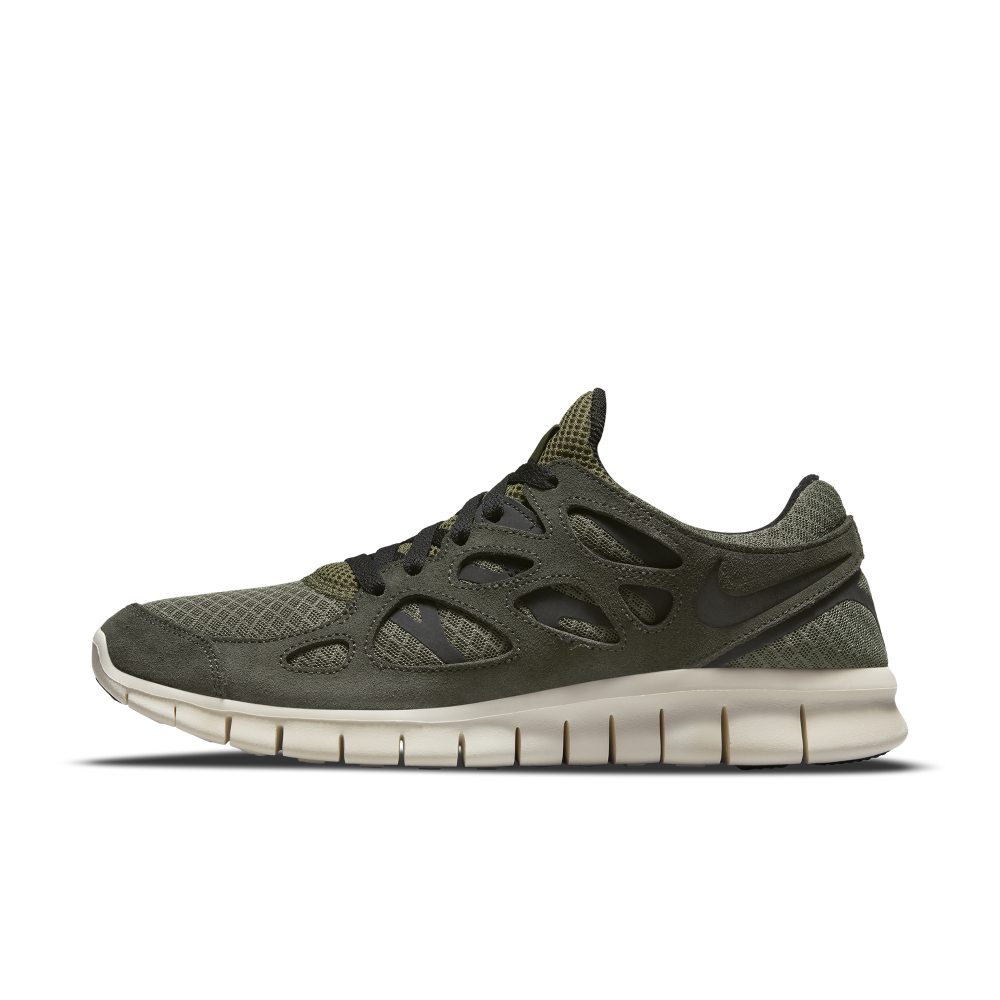 Nike Free Run 2  Sequoia / Black – Medium Olive – Sail (537732 305)