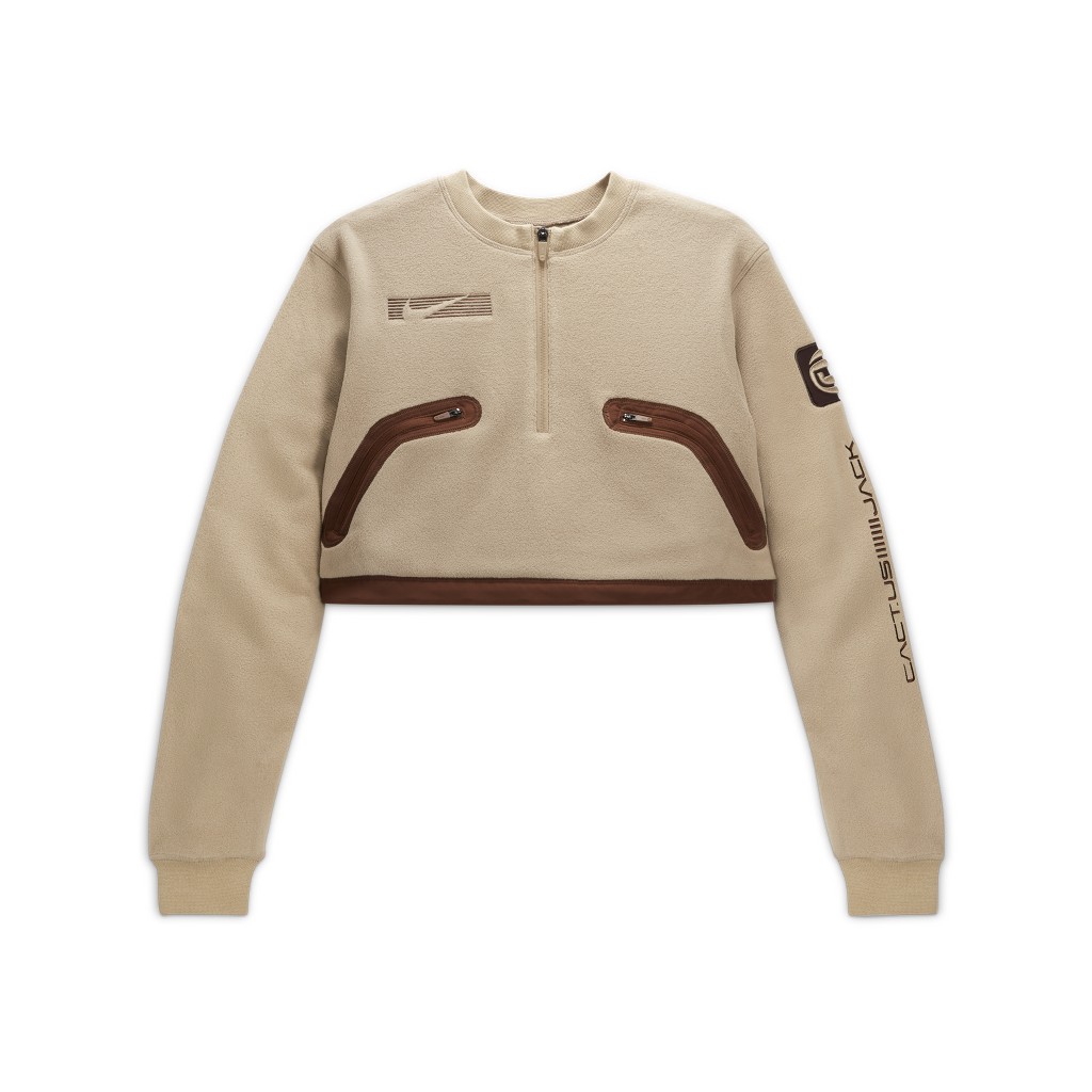 Travis Scott  CACT.US CORP x Nike W NRG BH PO Crew Cream (DM1287-247)