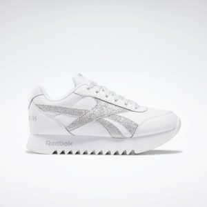 Reebok Royal Classic Jogger 2 Platformschoenen White / Silver Metallic / White (FZ2944)