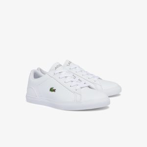 Lacoste Kinder-Sneakers LEROND Weiss (41CUC0014-21G)