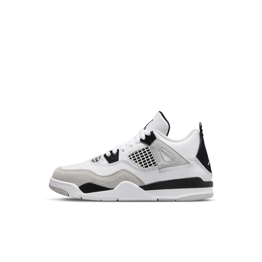 Air Jordan 4 Retro Military Black (PS) (BQ7669-111)