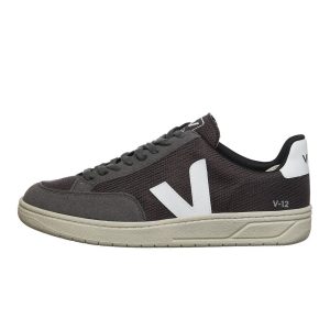 Veja V-12 Grafite / White (XD0102807B)