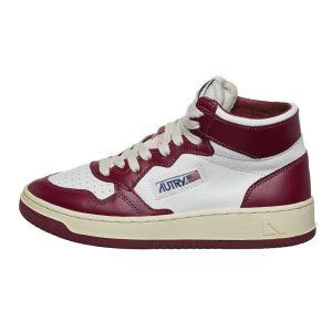 Autry  01 Mid Leather / Leather Amethyst (AUMWWB13)