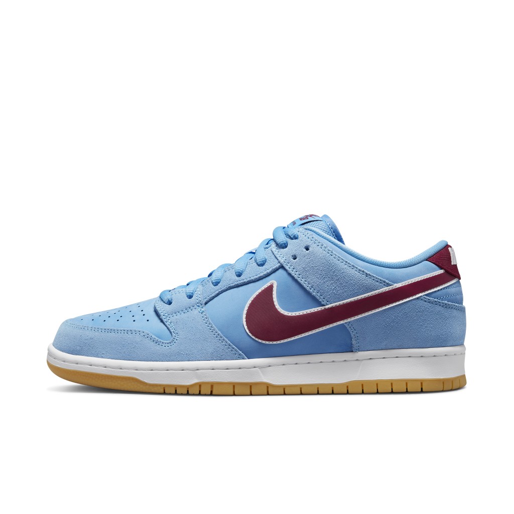 Nike SB  Dunk Low Valour Blue Team Maroon (DQ4040-400)