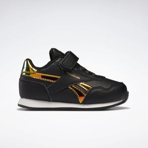 Reebok  Royal Classic Jogger 3 Core Black / Core Black / Gold Metallic (G57521)