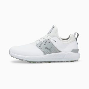Puma IGNITE ARTICULATE Herren Golfschuhe Silber/Grau/Weiß (376078-01)