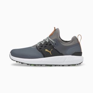 Puma IGNITE ARTICULATE Herren Golfschuhe Gold/Schwarz/Grau (376078-03)