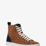 Michael Kors Hi-Top-Sneaker Edie  Brown Multi (43T2NVFS1Y)