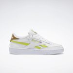 Reebok Club C Revenge Cloud White / Acid Yellow / Sepia (H68695)