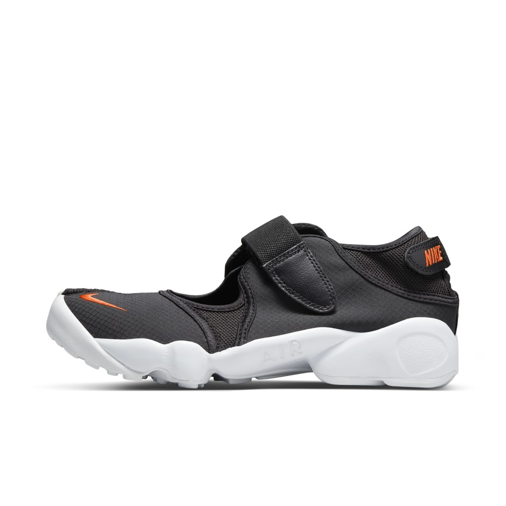 Nike  Air Rift Breathe WMNS Black & Rush Orange (DN1338-001)