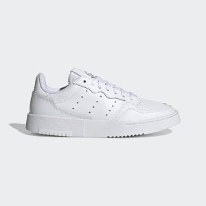 adidas Supercourt Schuh Cloud White / Cloud White / Core Black (EE7726)