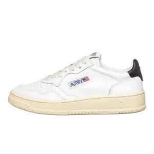 Autry  Medalist Low Leather / Leather White / Black (AULWLL22)