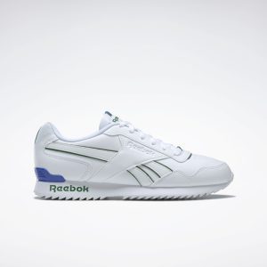 Reebok Royal Glide Ripple Clip Cloud White / Glen Green / Court Blue (GX3520)
