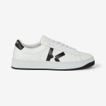 Kenzo White K-Logo Kourt Sneakers (FA62SN170L50)
