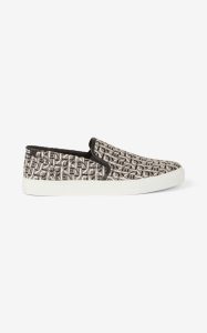 KENZO Baskets sans lacets K-Skate Monogramme (FC55SN187F90)