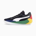 Puma x BLACK FIVES Fusion NITRO Basketballschuhe Schwarz/Grün (195691-01)