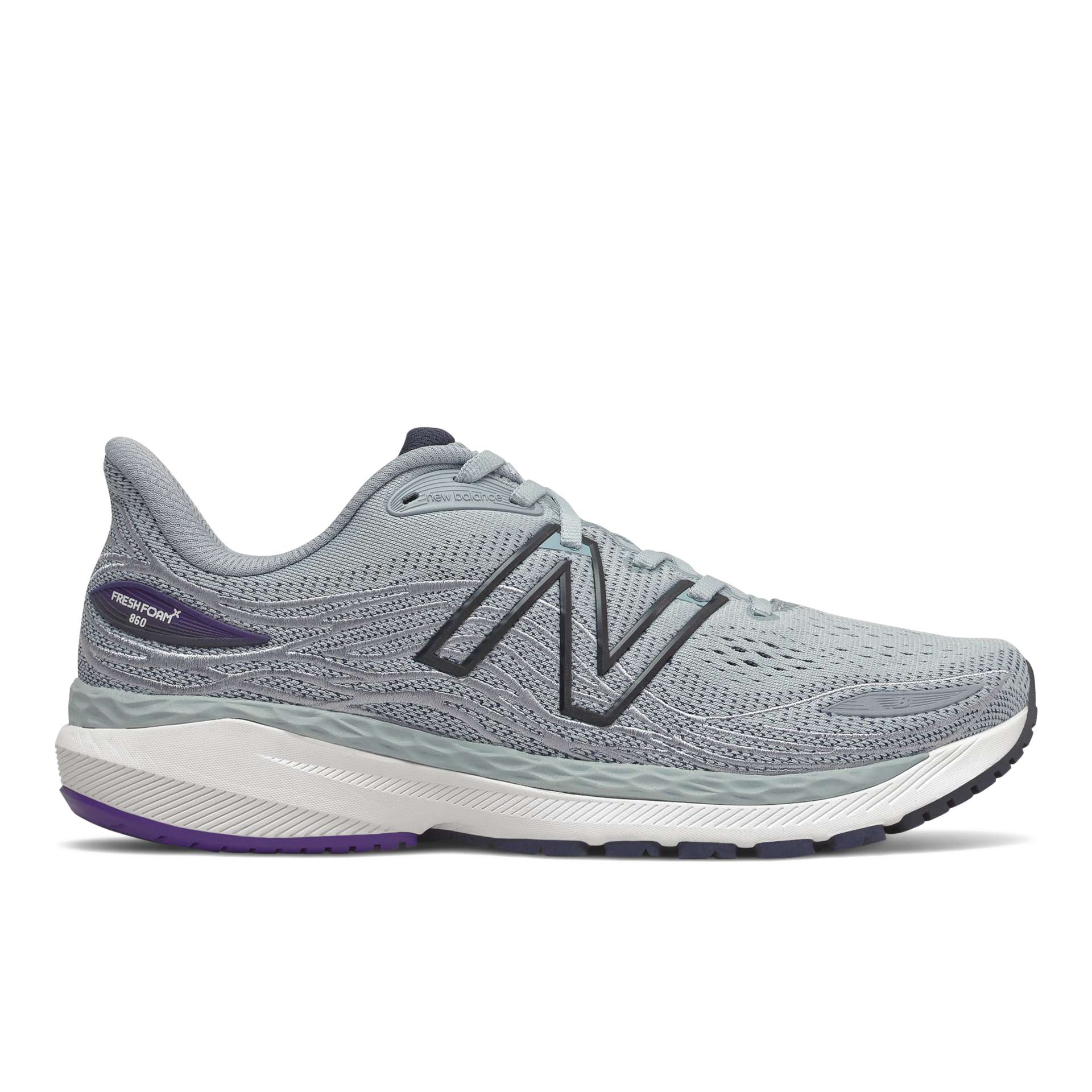 New Balance Fresh Foam X 860v12 Grau/Violett (M860S12)