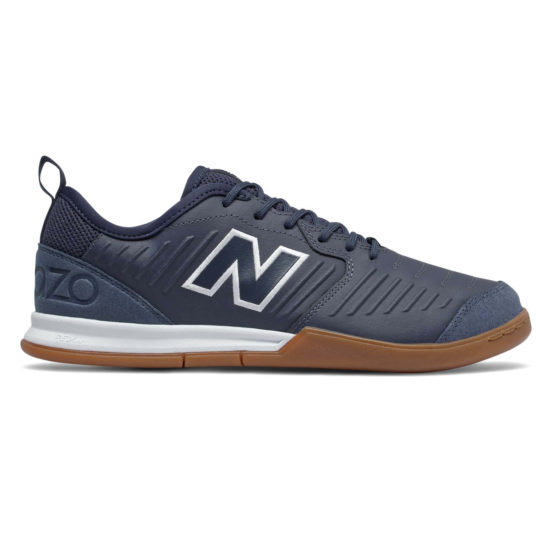 New Balance Audazo v5 Command IN Blau/Orange (MSA2INI5)